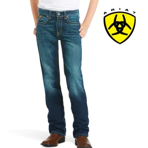 ARIAT Boy's B5 Slim Boundary Stackable Straight Leg Jean 10018338