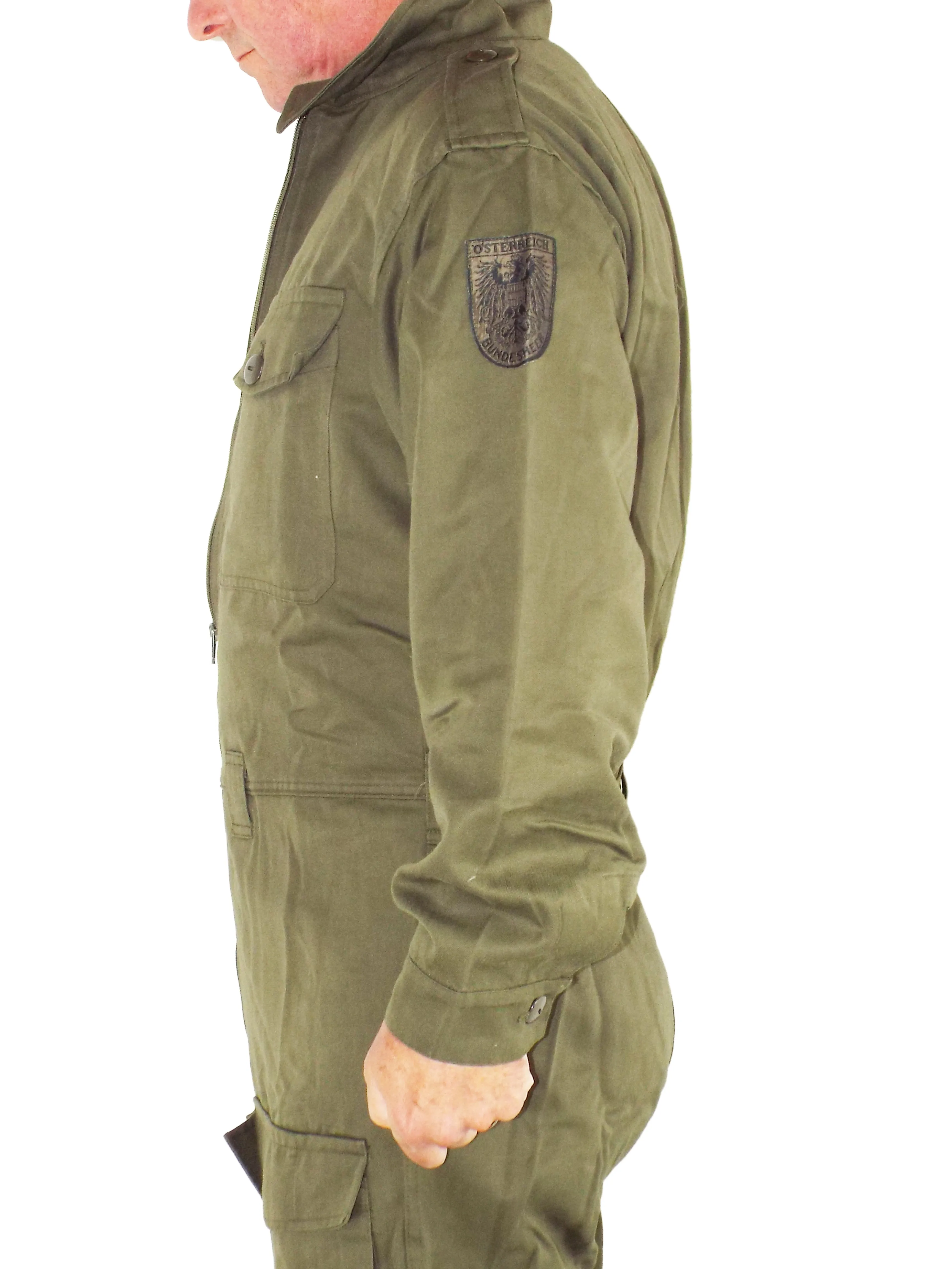 Austrian Army Olive Green Overalls - Super Grade