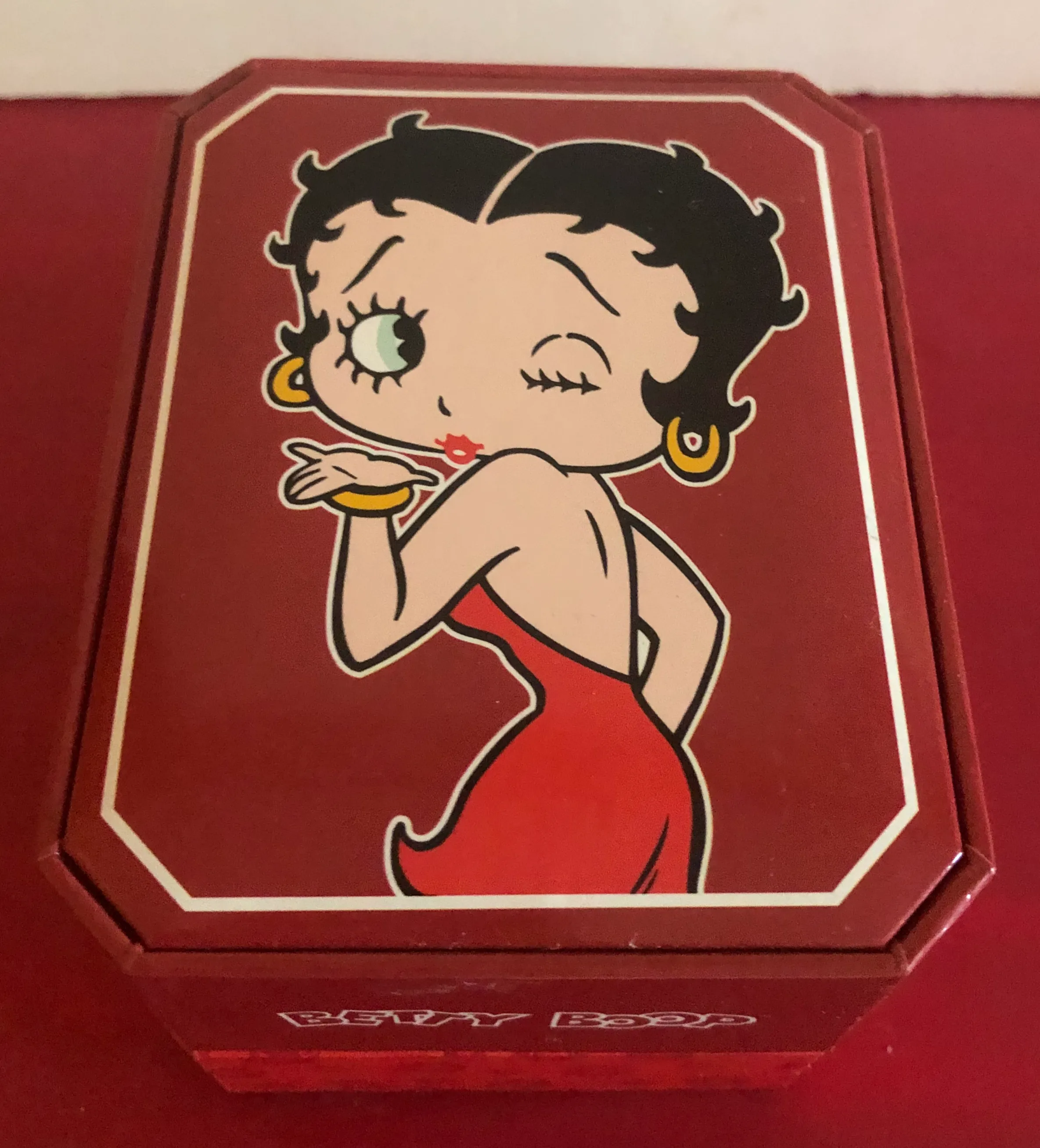 Betty Boop Lighted Red Dress Watch  (Retired)