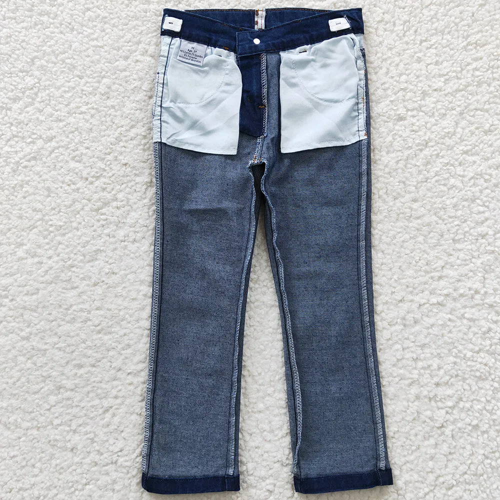 Boutique Baby Girls Jeans Cow Denim Legging Pants P0075