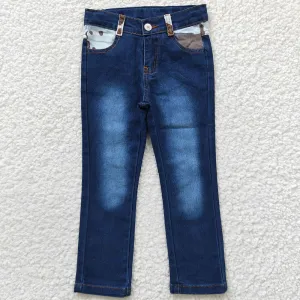 Boutique Baby Girls Jeans Cow Denim Legging Pants P0075