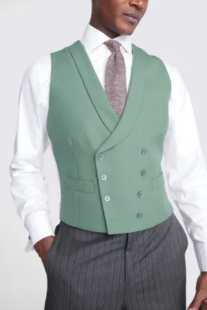 Business Casual Double Breasted Shawl Lapel Men Vest