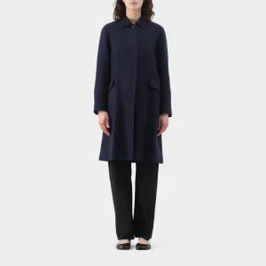 Casey Casey Linen Wool Herringbone Coat