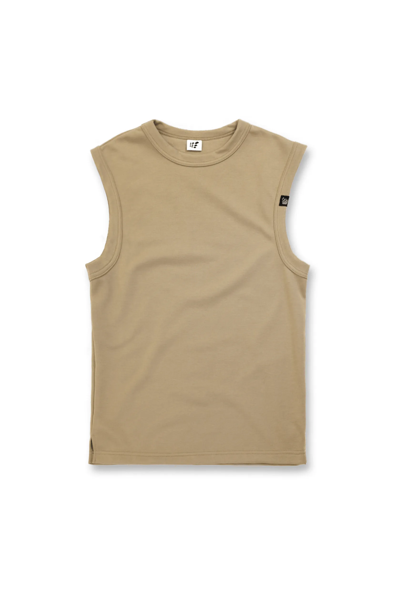 Casual Muscle Vest - Khaki