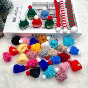 Christmas Mini Wool Small Hat Decoration