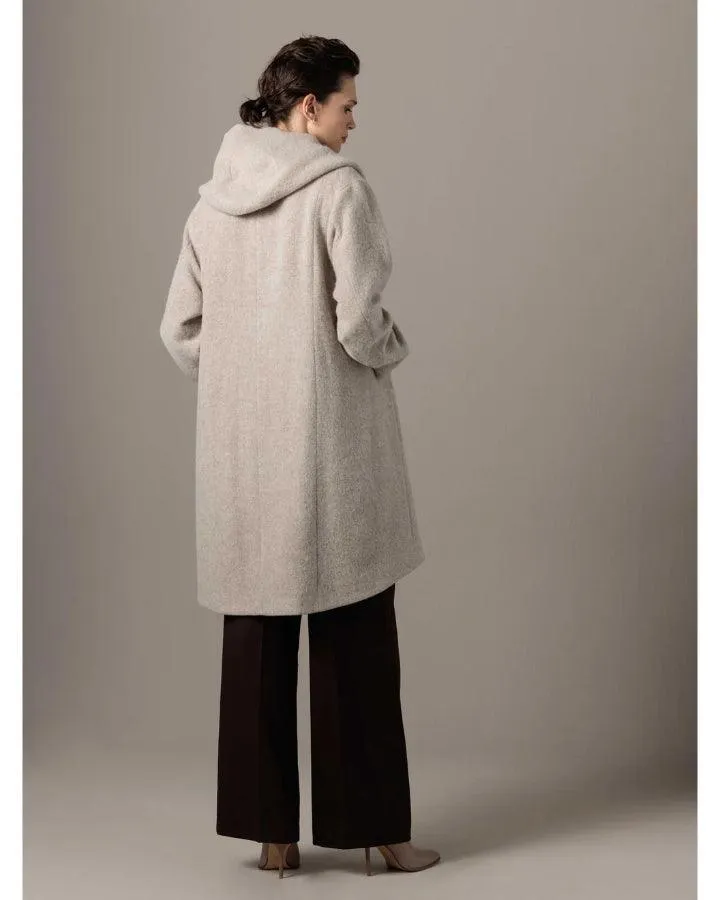 Cora Alpaca Cocoon Coat