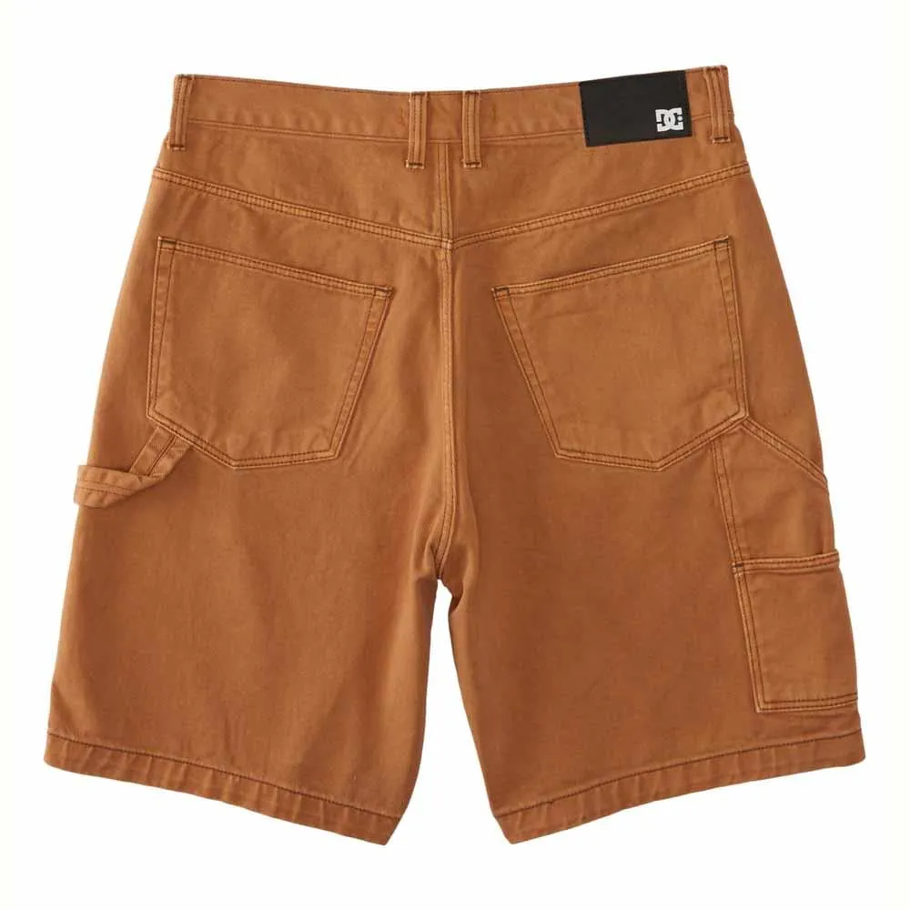 DC Shoes Baggy Shorts Brown Overdye