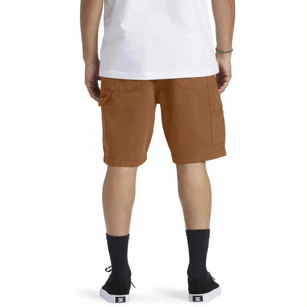 DC Shoes Baggy Shorts Brown Overdye