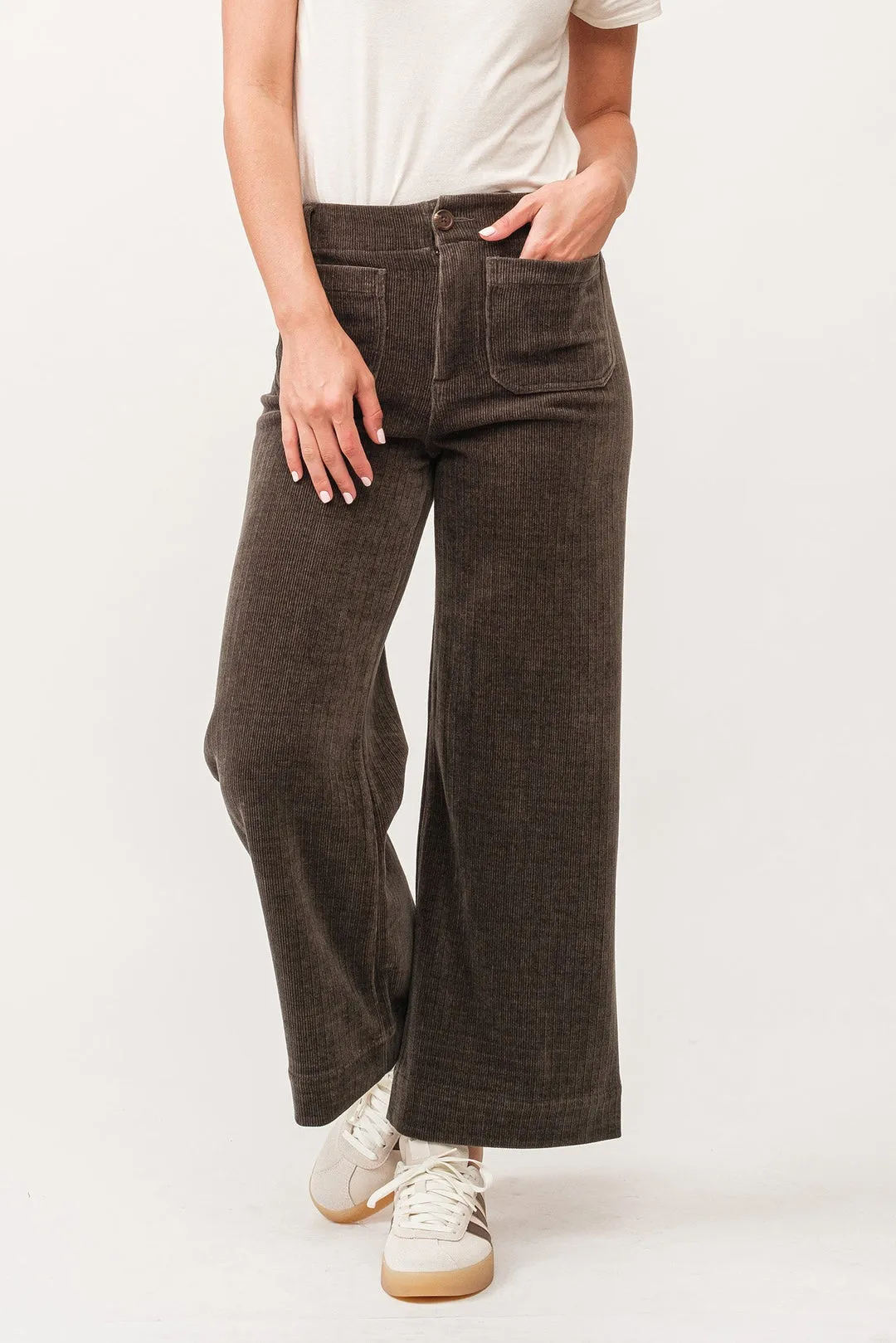 DEAR JOHN AUDREY CORDUROY WIDE LEG PANT