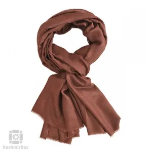 Deep Brown Woolen Stole