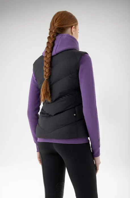 Equiline - Cavac Women's Padded Vest - Black - FW24