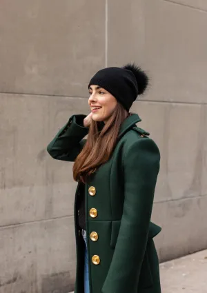 Faux Fur Black "The Fireside" Hat