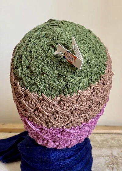 Flower Handwoven Cap