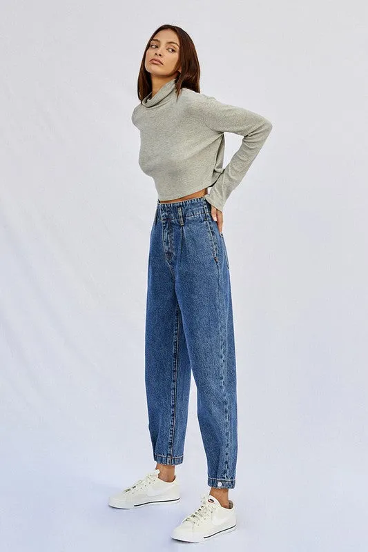 Frankie Super High Waist Balloon Jeans