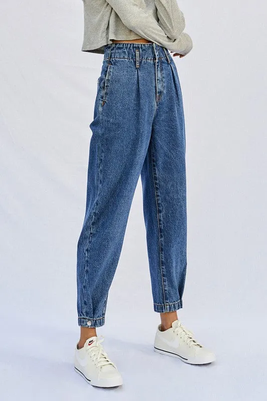 Frankie Super High Waist Balloon Jeans