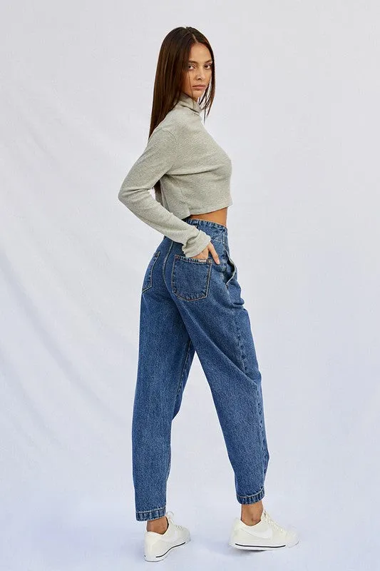 Frankie Super High Waist Balloon Jeans