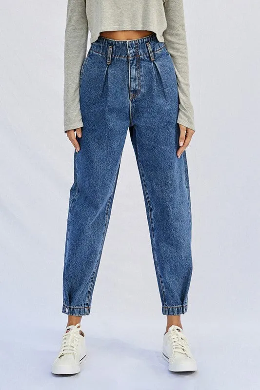 Frankie Super High Waist Balloon Jeans