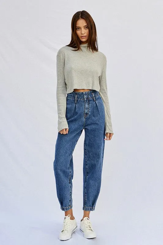 Frankie Super High Waist Balloon Jeans