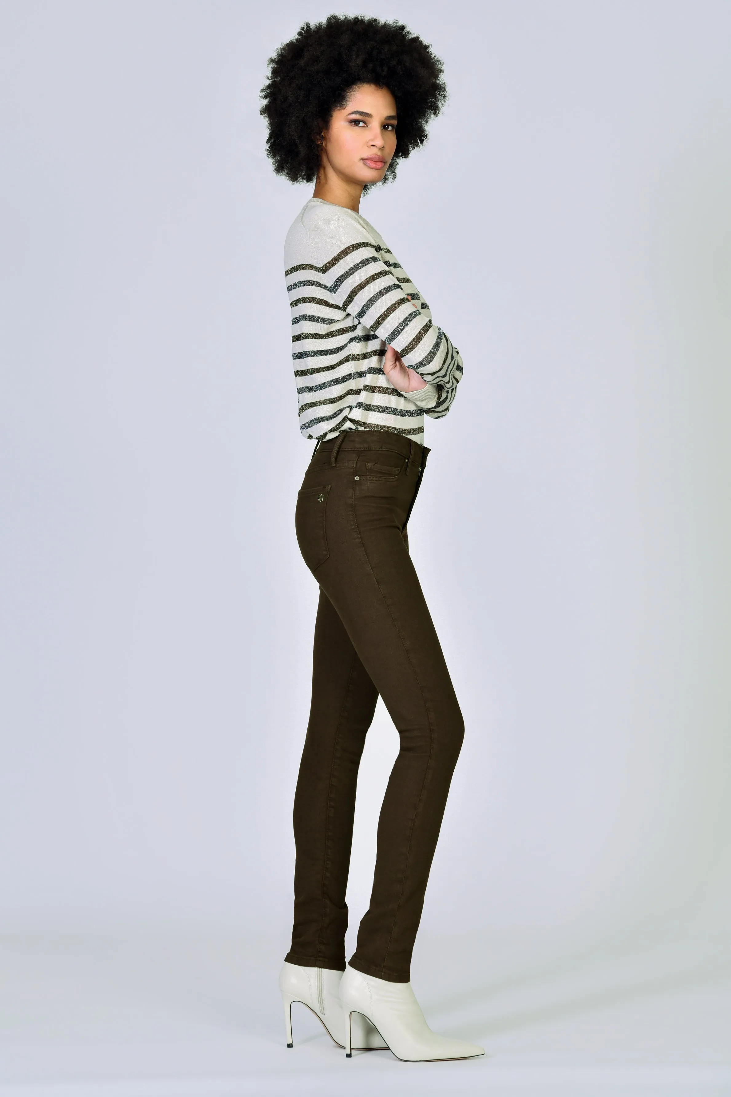 Gisele High Rise Skinny - Wacky Tobaccy