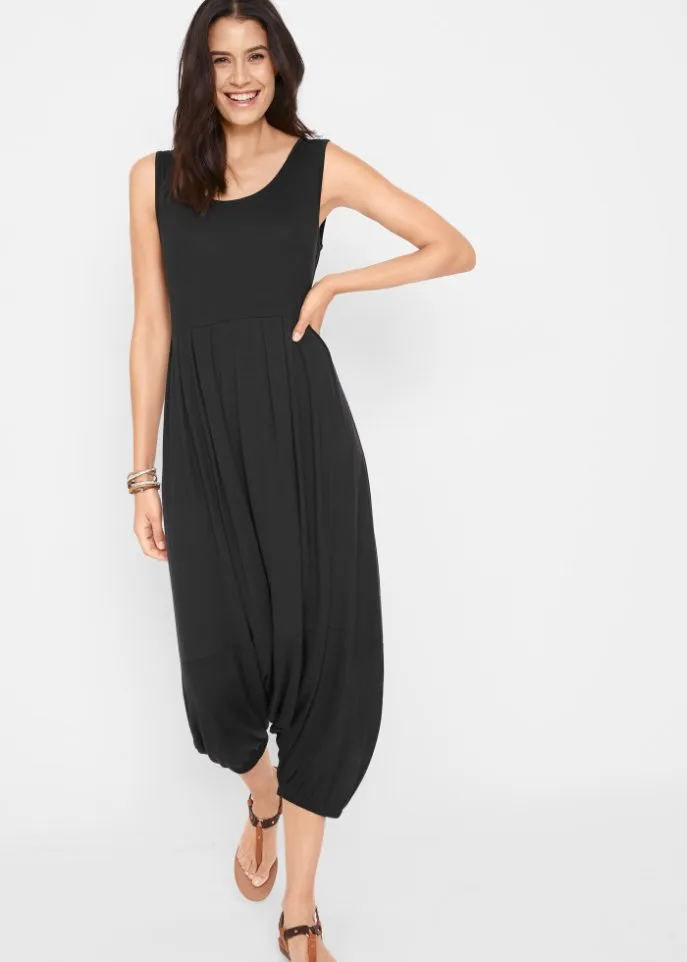 Harem overalls Bpc Bonprix Collection, black