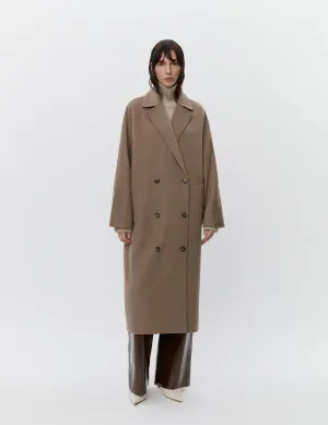 Howard Double Faced Wool Coat | Wren