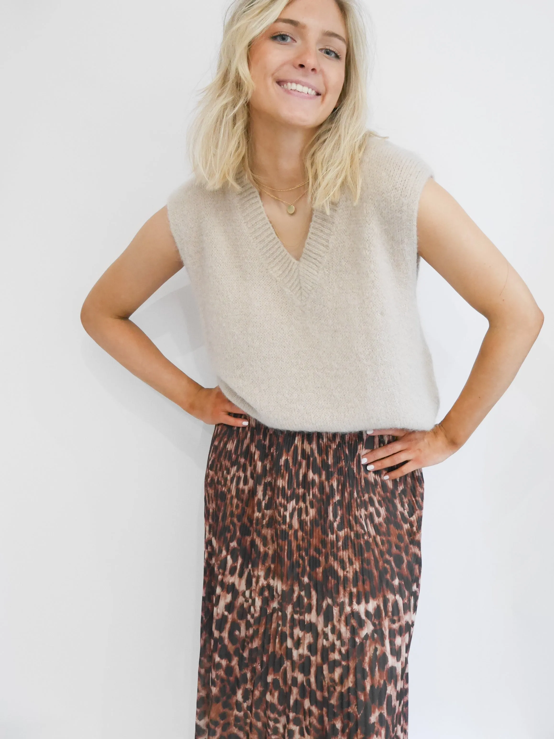 Jess Skirt Brown