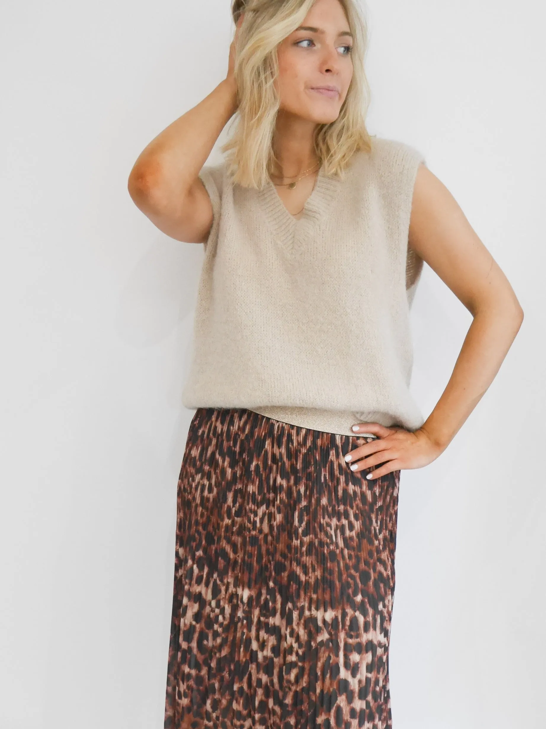 Jess Skirt Brown