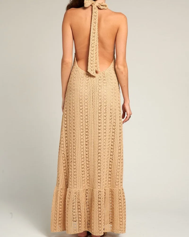 La Palma Crochet Dress