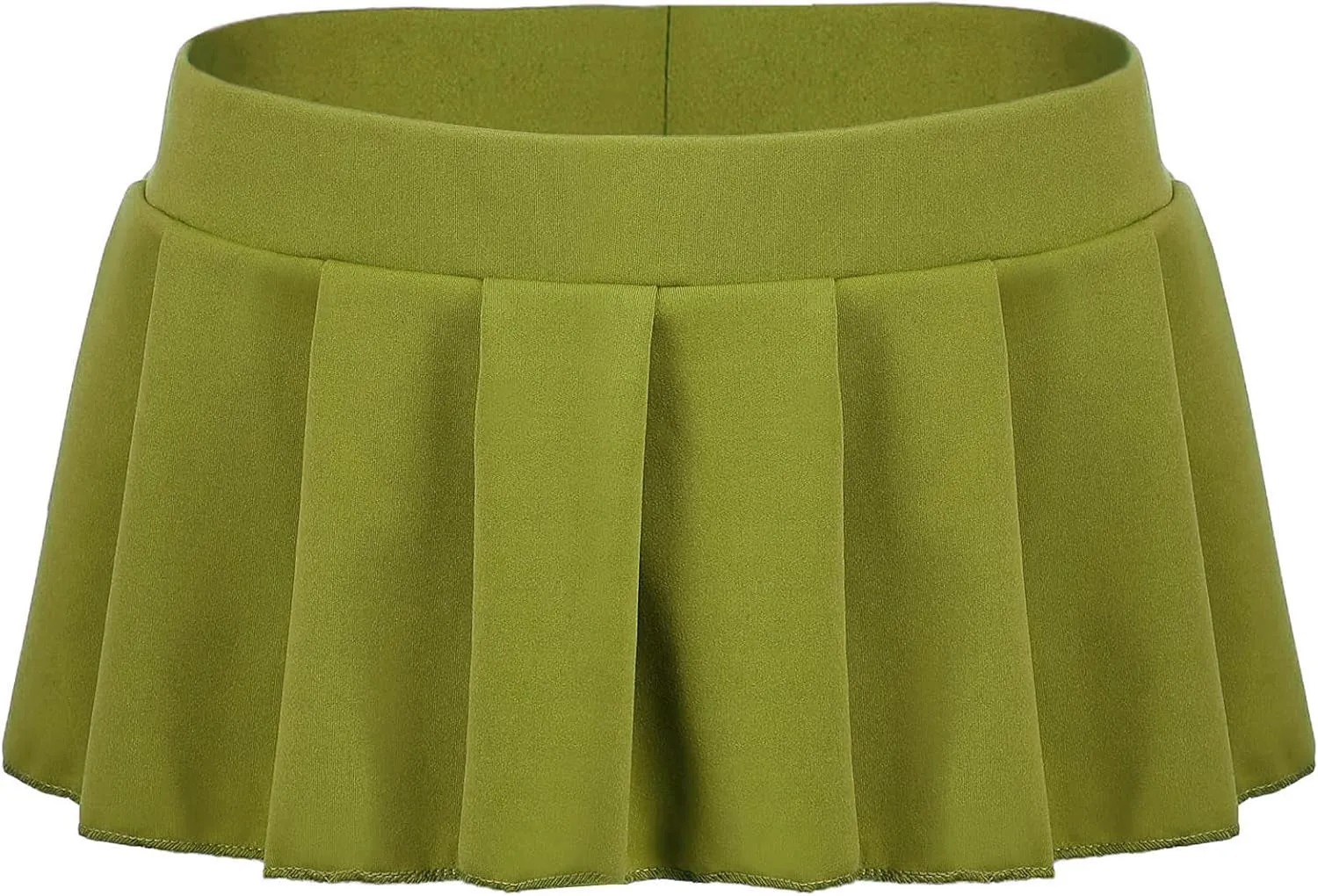 Light Green Ruffle Mini Skirt Lingerie - Women's Cosplay Outfit (XXX-Large)