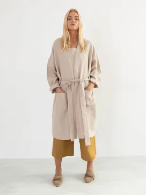 Linen Robe Coat