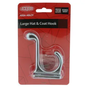 Lockwood L1310 Hat & Coat Hook SP