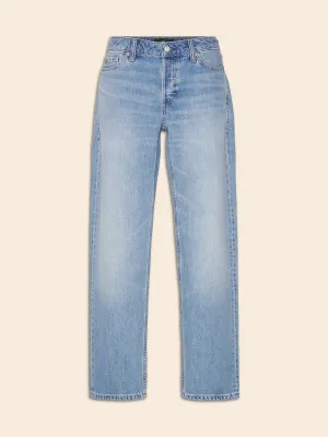 Low-Rise Rigid Straight Jean