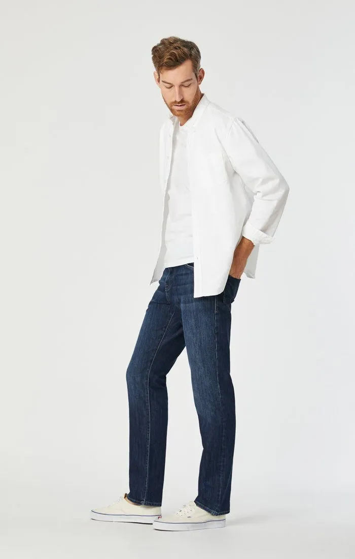 MATT RELAXED STRAIGHT LEG IN DEEP BLUE STANFORD