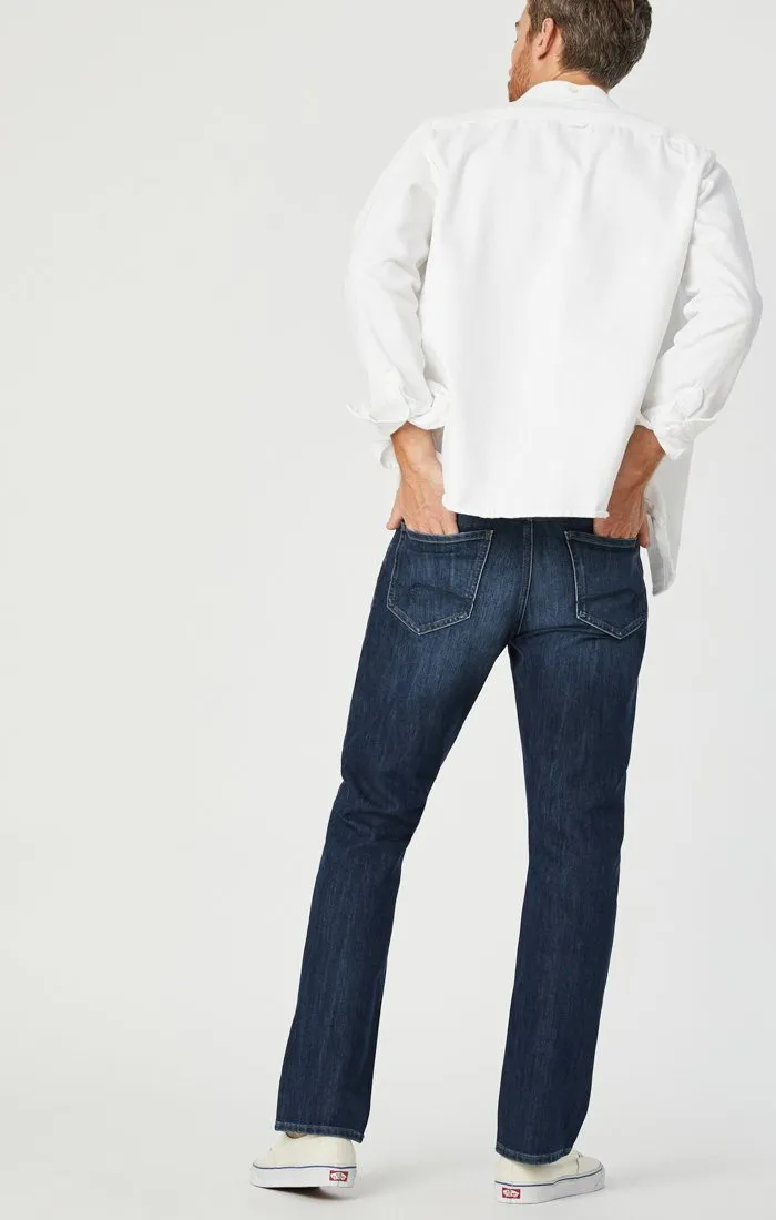 MATT RELAXED STRAIGHT LEG IN DEEP BLUE STANFORD