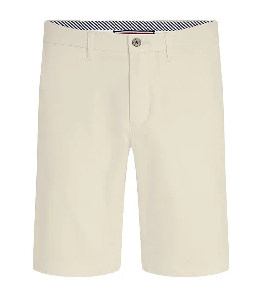 Men's Monogram Wide Leg Bermuda Shorts Stone