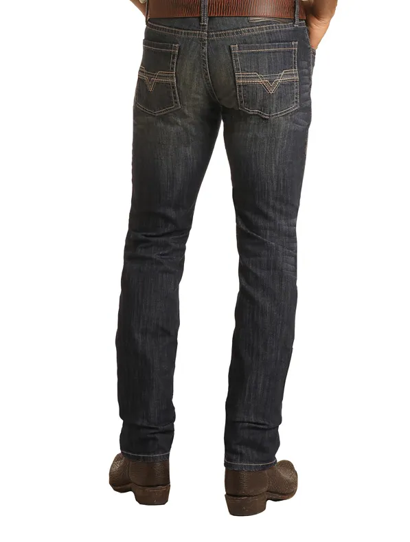 MSS3597 - Rock&Roll Denim Men's Rifle Skinny Jean