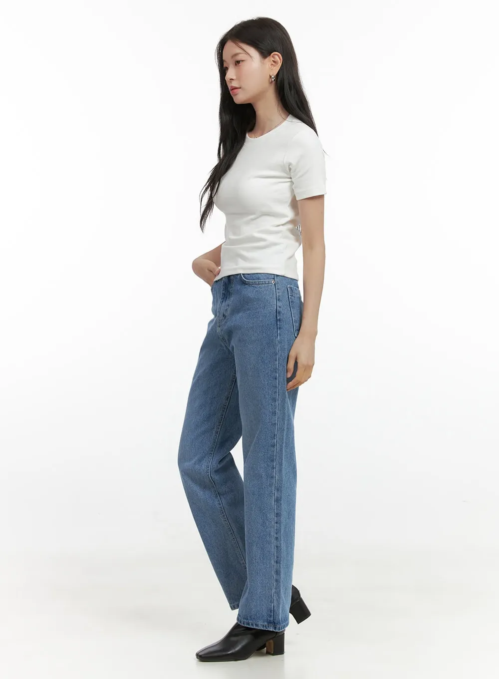 Piper Classic Straight Leg Jeans OS423