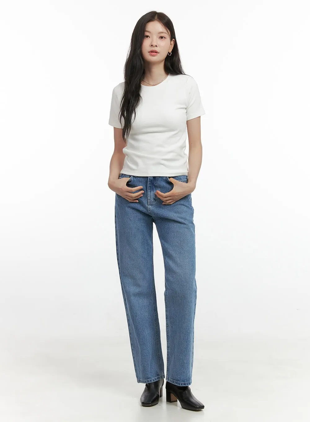 Piper Classic Straight Leg Jeans OS423