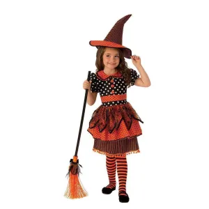 Polker Dot Witch Costume - Child