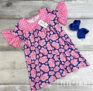 Pop of Roses Dress