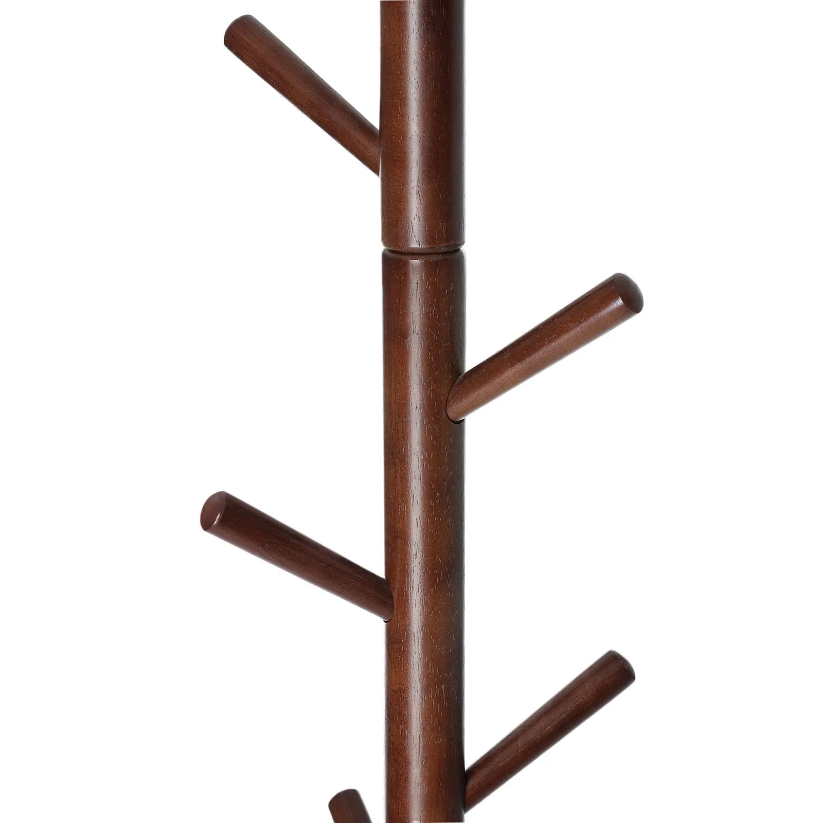 Rubberwood Base Coat Rack