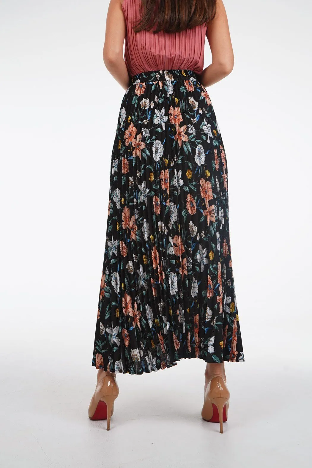 Senalda Floral Skirt (Clearance sale)