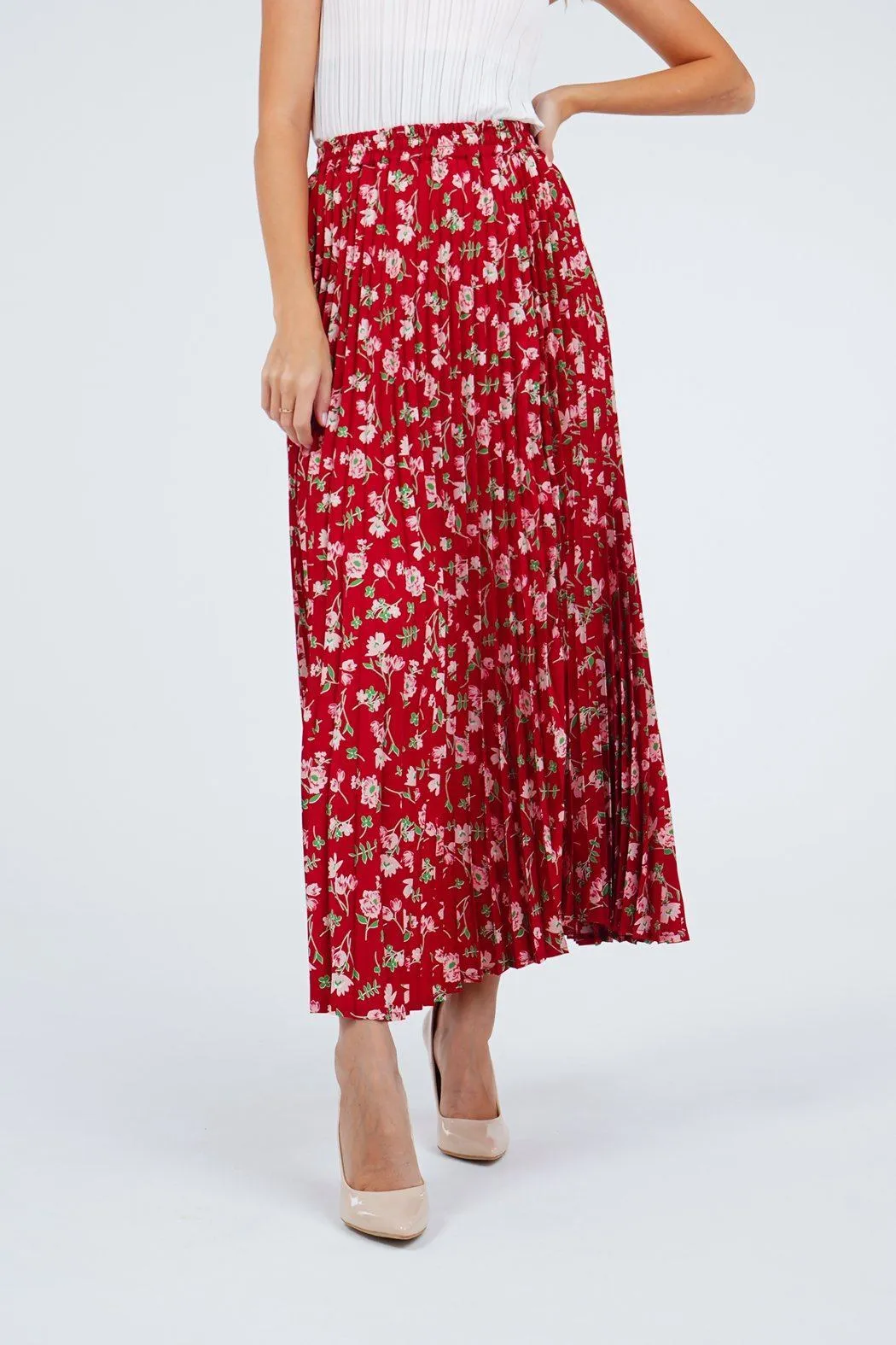 Senalda Floral Skirt (Clearance sale)