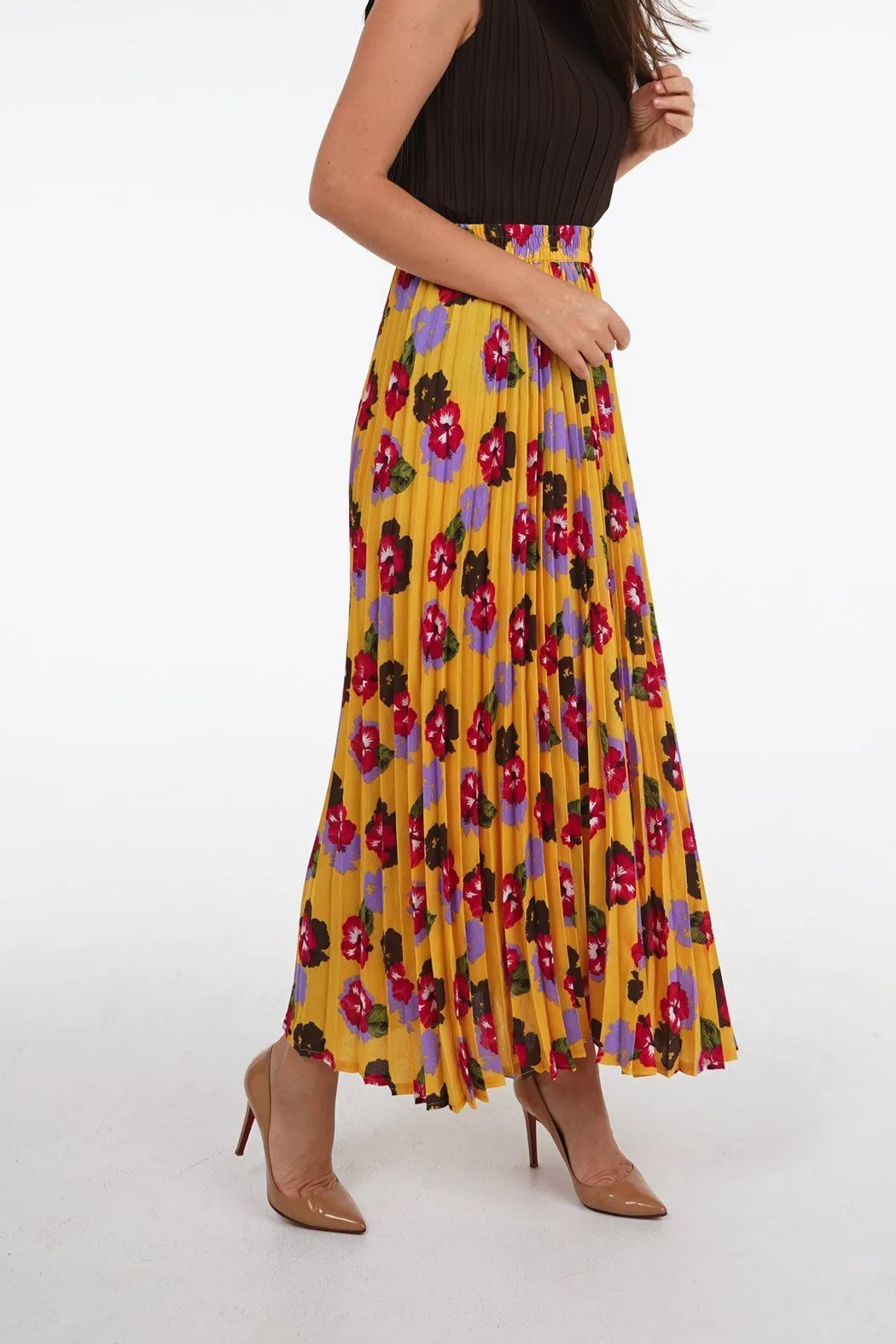 Senalda Floral Skirt (Clearance sale)