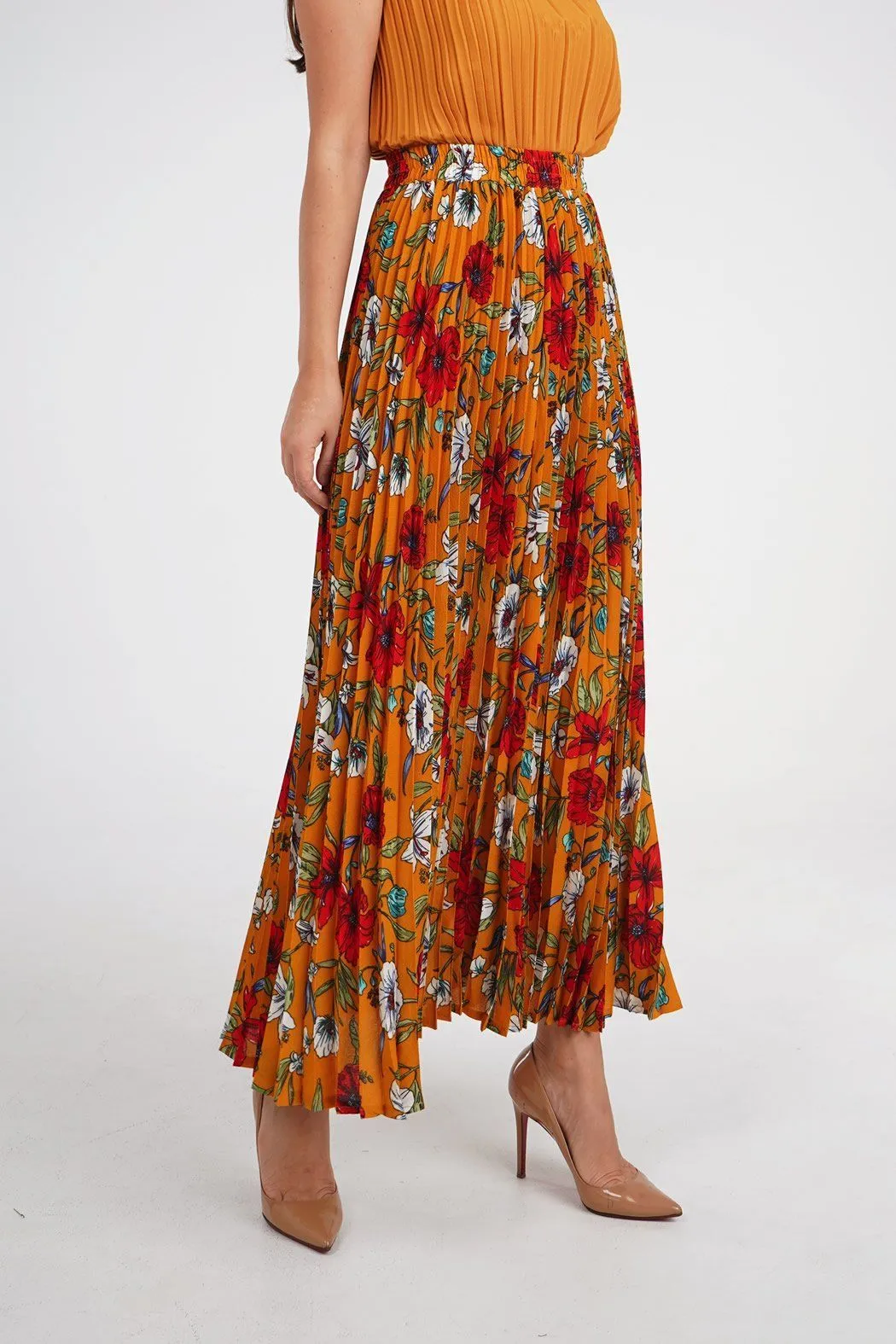 Senalda Floral Skirt (Clearance sale)