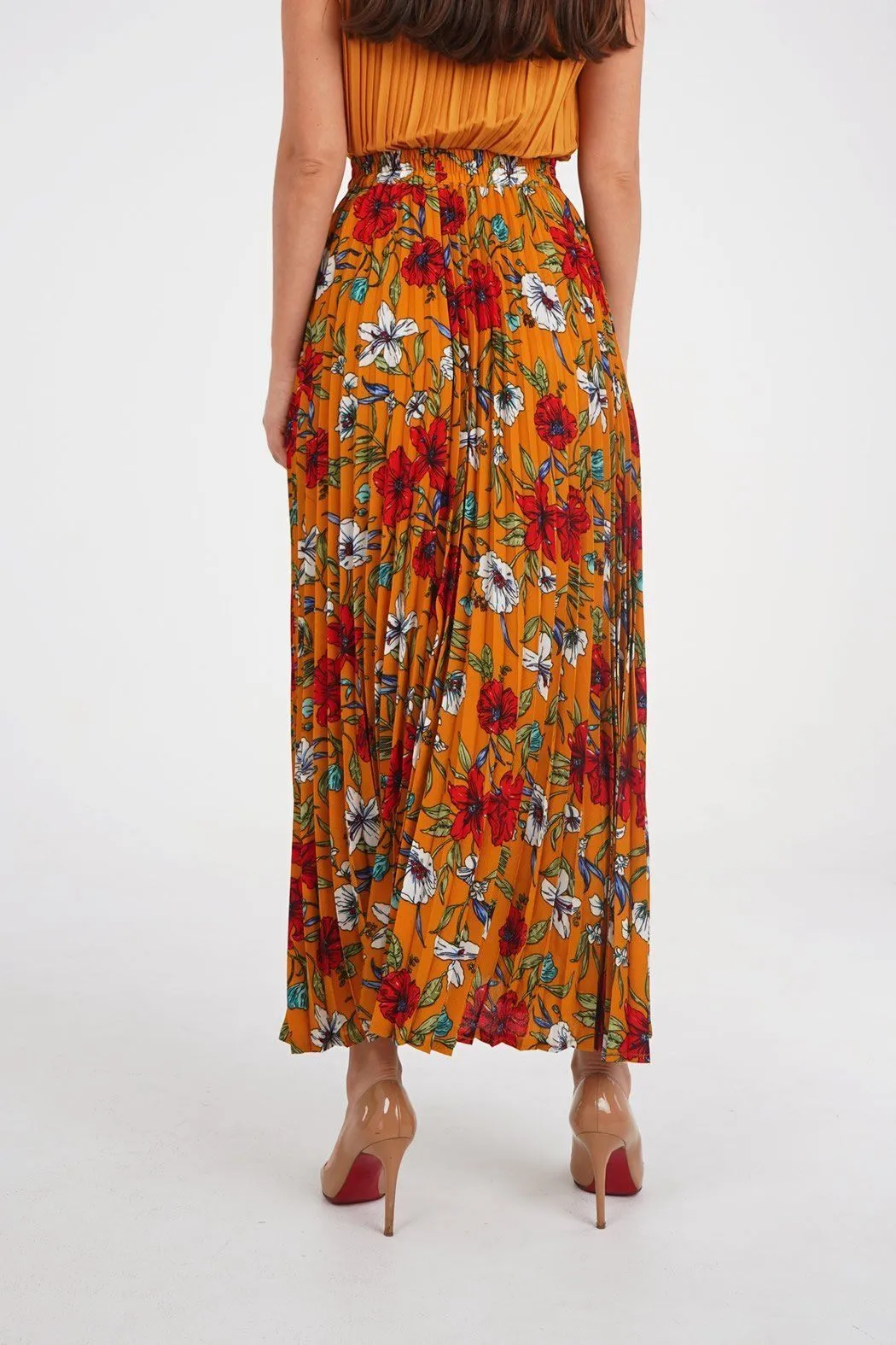 Senalda Floral Skirt (Clearance sale)