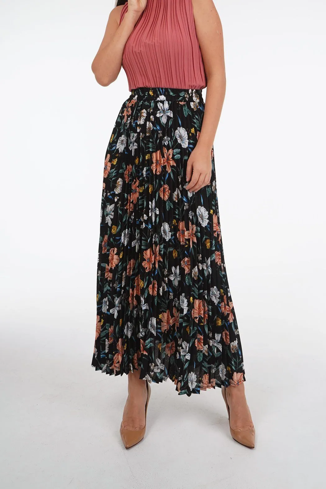 Senalda Floral Skirt (Clearance sale)