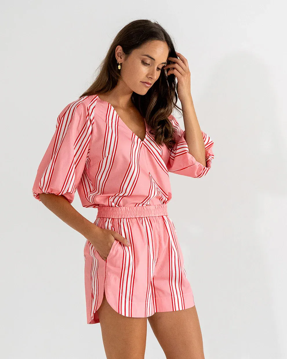 SICILY SHORT | Candy Stripe