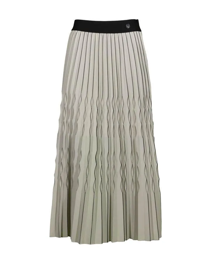 Pleated A-Line Skirt by Sportalm Celden