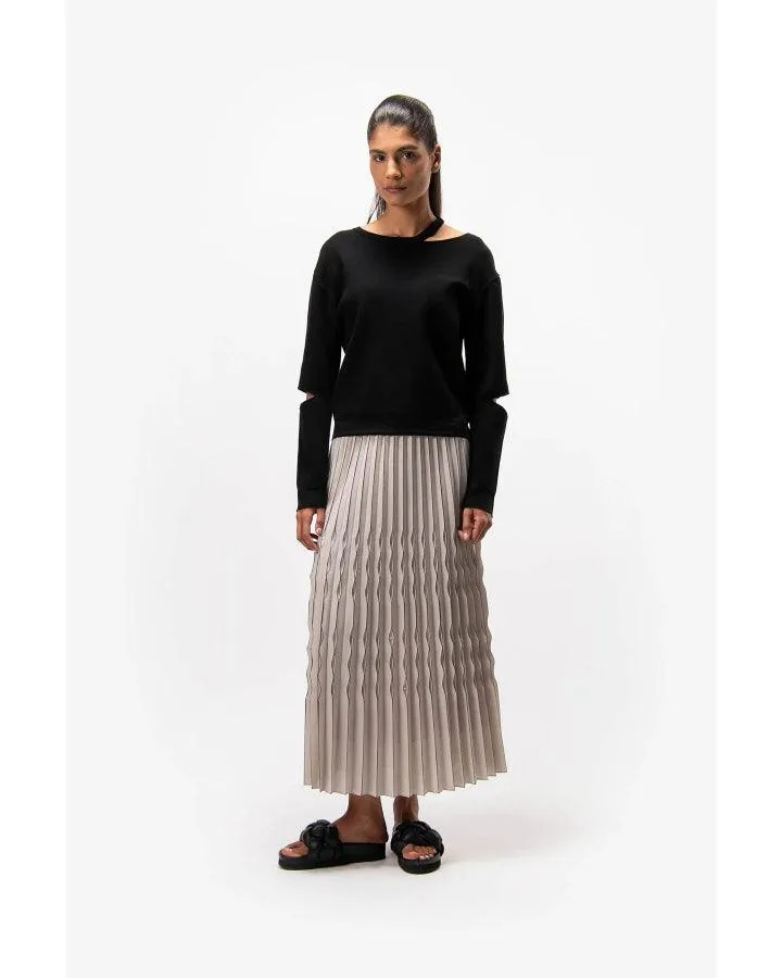 Pleated A-Line Skirt by Sportalm Celden